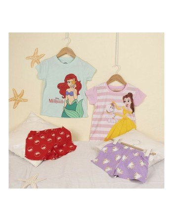 Pijama de Verano Disney Princess Rosa