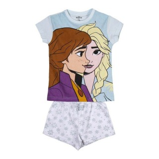 Børnepyjamasser Frozen Lyseblå