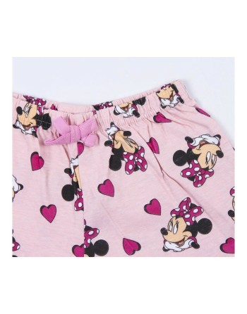 Pijama de Verano Minnie Mouse Rosa