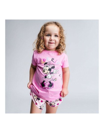 Pyjama D'Été Minnie Mouse Rose