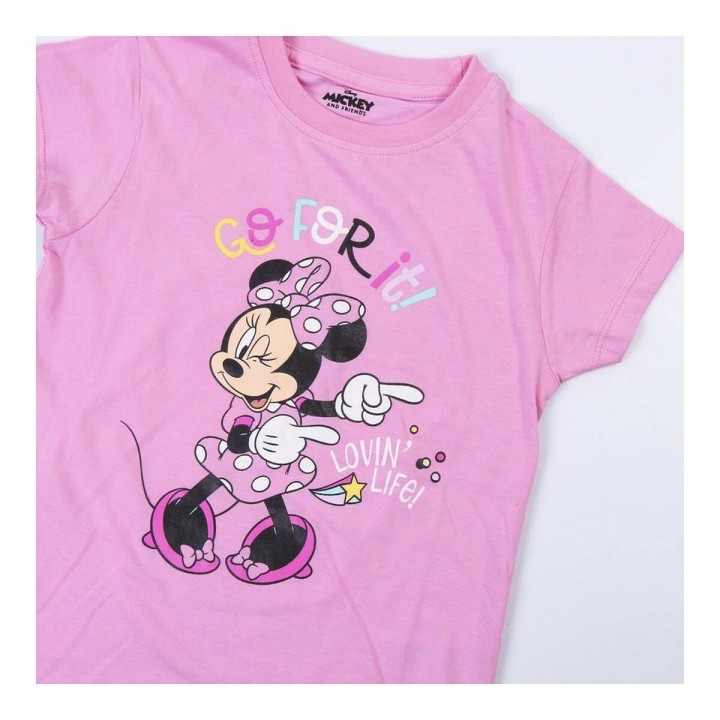 Børnepyjamasser Minnie Mouse Pink