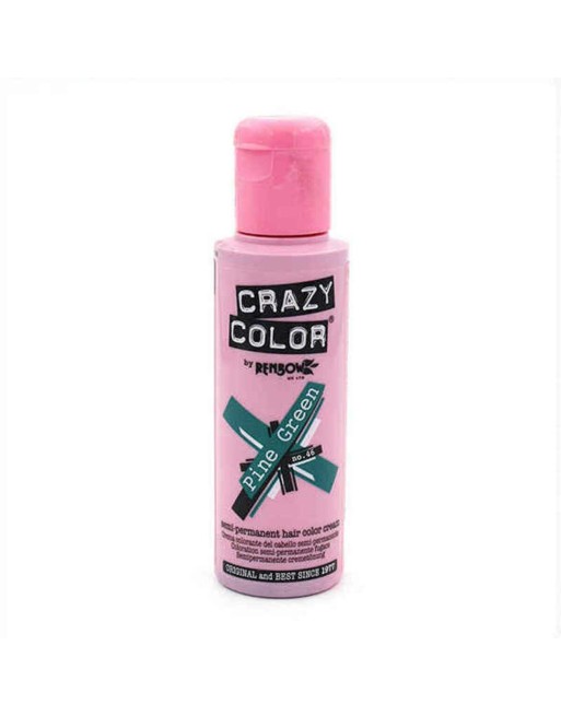 Tinte Semipermanente Pine Green Crazy Color Nº 46 (100 ml)