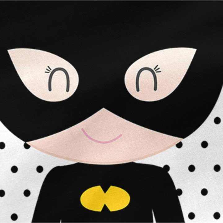 Quilt Cover without Filling HappyFriday Mr Fox Bat Multicolour 90 x 200 cm