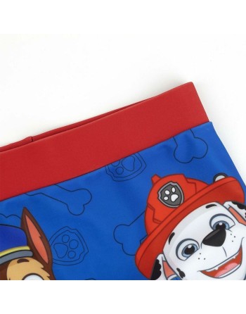 Boxer de Bain pour Enfants The Paw Patrol Bleu