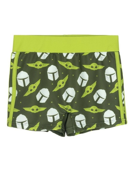 Jungen-Badeshorts The Mandalorian grün