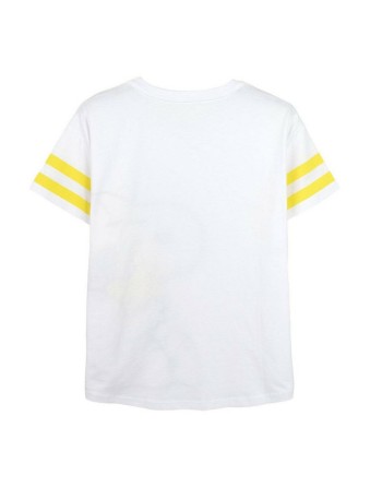 Maglia a Maniche Corte Donna Snoopy Bianco