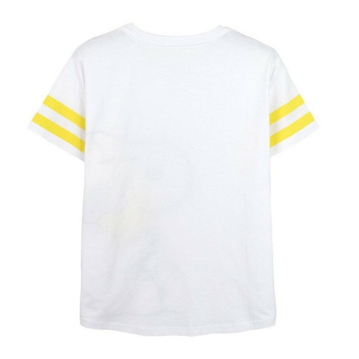 Maglia a Maniche Corte Donna Snoopy Bianco