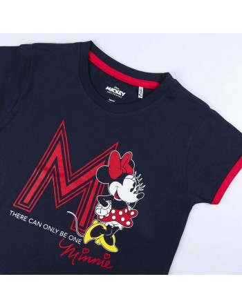 Børnepyjamasser Minnie Mouse Mørkeblå Grå