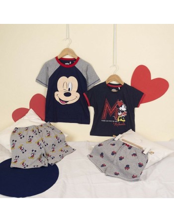Summer Pyjama Minnie Mouse Dark blue Grey