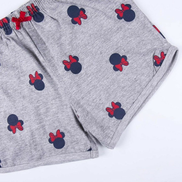 Børnepyjamasser Minnie Mouse Mørkeblå Grå