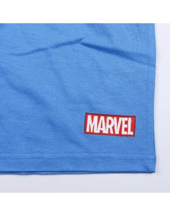 Sommer-Schlafanzug Marvel Grau Blau