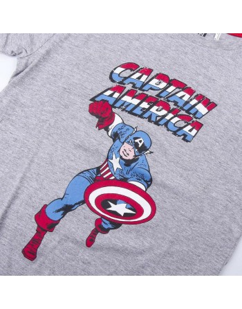 Børnepyjamasser Marvel Grå Blå