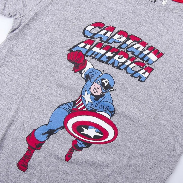 Børnepyjamasser Marvel Grå Blå