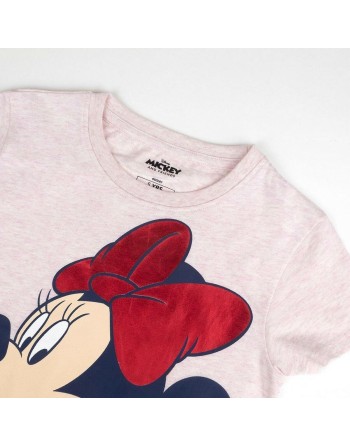 T shirt à manches courtes Enfant Minnie Mouse Rose