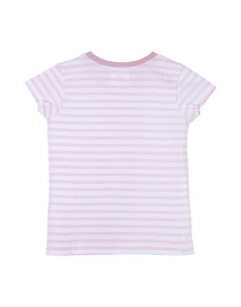 Maglia a Maniche Corte per Bambini Peppa Pig Rosa