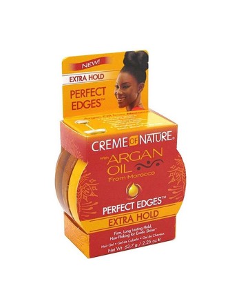 Crema de Fijación Ultrafuerte Creme Of Nature Oil Perfect Edges Extra (63,7 g)