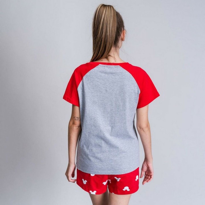 Børnepyjamasser Minnie Mouse Rød Dame Grå