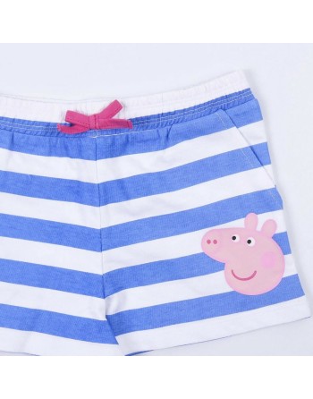 Set di Indumenti Peppa Pig Bianco Azzurro