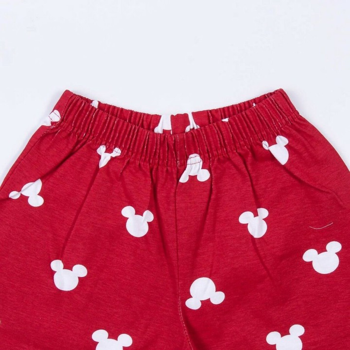 Børnepyjamasser Mickey Mouse Rød Grå
