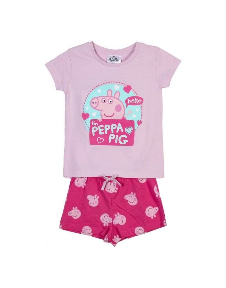Børnepyjamasser Peppa Pig Pink