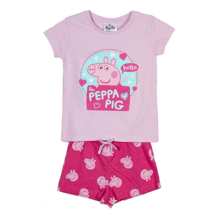 Børnepyjamasser Peppa Pig Pink