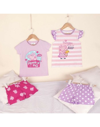 Summer Pyjama Peppa Pig Pink