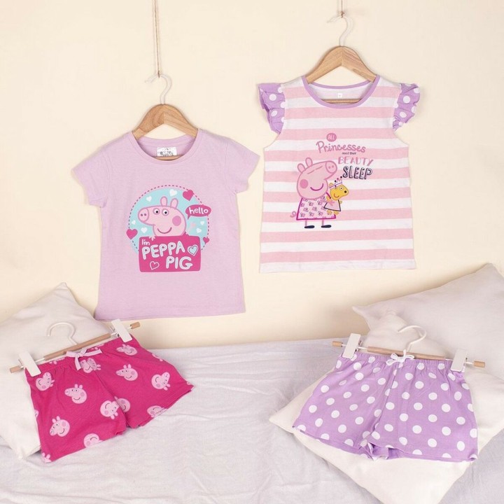 Børnepyjamasser Peppa Pig Pink