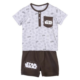 Sæt med tøj Star Wars Grå