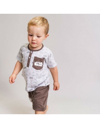 Conjunto de Ropa Star Wars Gris