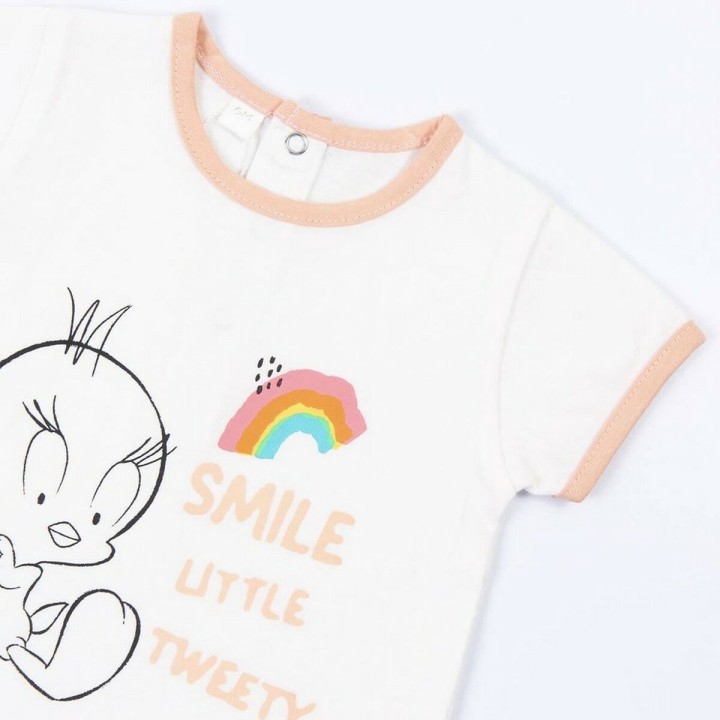 Sæt med tøj Looney Tunes Pink