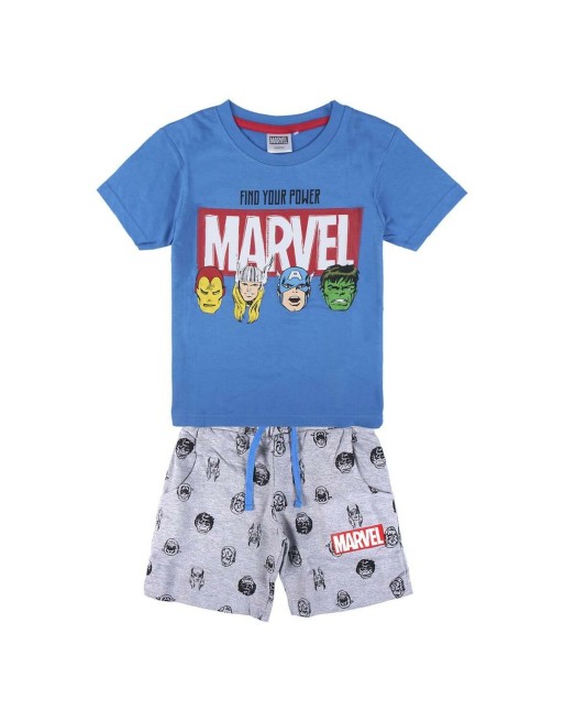 Bekleidungs-Set The Avengers Blau Grau