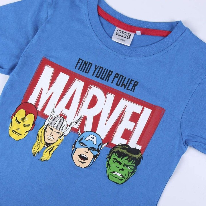 Sæt med tøj The Avengers Blå Grå