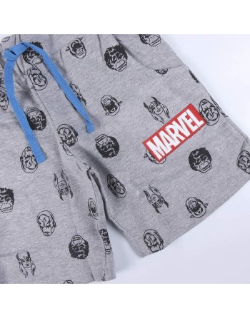 Sæt med tøj The Avengers Blå Grå