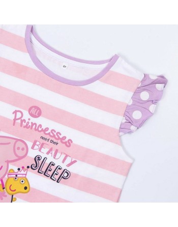 Børnepyjamasser Peppa Pig Pink Lilla