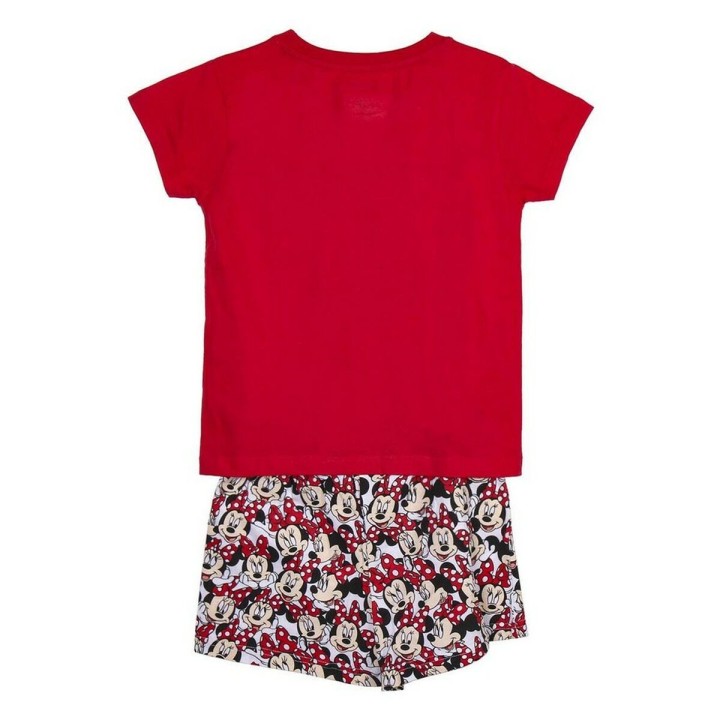Børnepyjamasser Minnie Mouse Rød