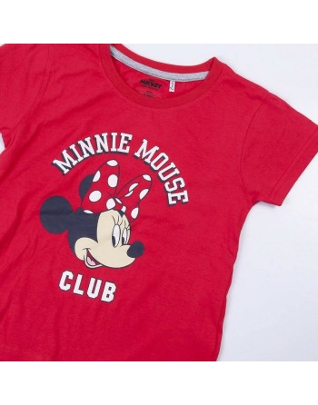 Pijama de Verano Minnie Mouse Rojo