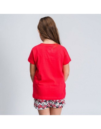 Pijama de Verano Minnie Mouse Rojo