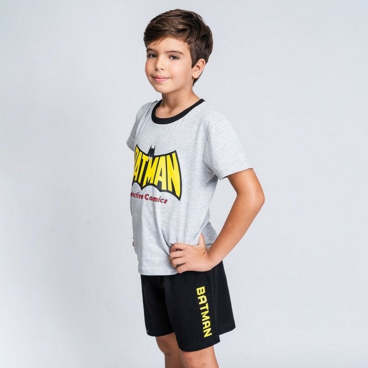 Pigiama Estivo Batman Grigio