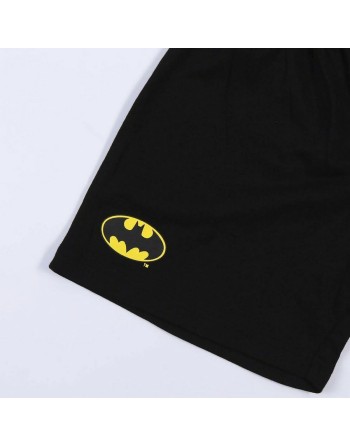 Sommer-Schlafanzug Batman Grau