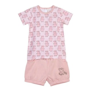 Sæt med tøj Peppa Pig Pink