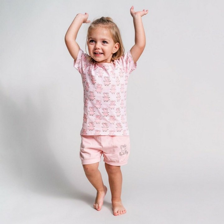 Sæt med tøj Peppa Pig Pink