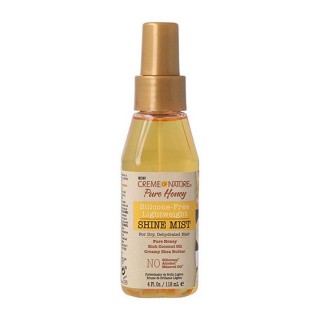 Crema de Peinado Creme Of Nature Pure Honey Silicone Free Shine Mist  (118 ml)