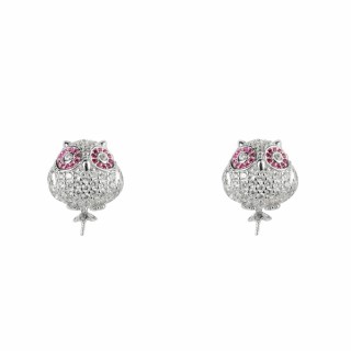 Orecchini Donna Lancaster JLA-EAR-OWL-1 1,2 cm