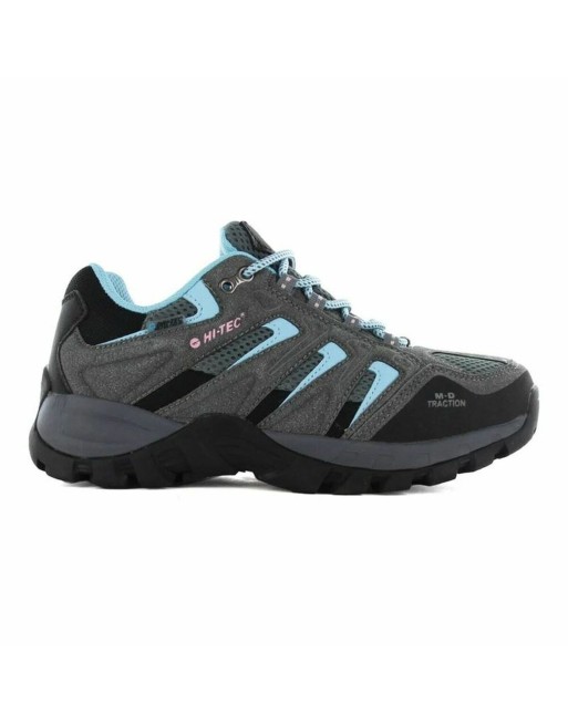 Scarpe da Uomo per Camminare Hi-Tec Torca Low WP Wo´s W Grigio scuro