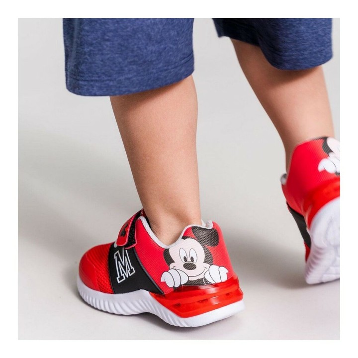 Scarpe Sportive con LED Mickey Mouse