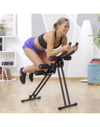 Bauchmuskel-Trainingsgerät zusammenklappbar mit Anleitung für Übungen Plawer InnovaGoods