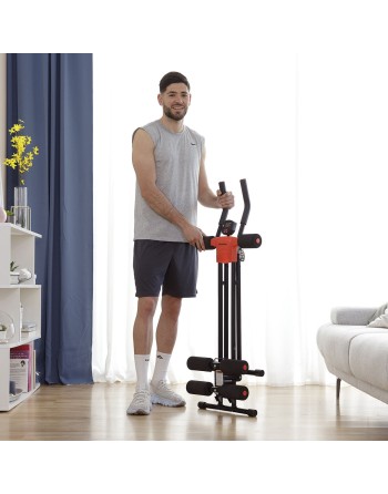 Macchina per gli Addominali Pieghevole e con Manuale per gli Esercizi Plawer InnovaGoods