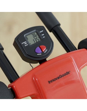 Folding Abdominal Machine with Exercise Guide Plawer InnovaGoods