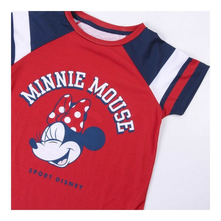 Sæt med tøj Minnie Mouse Rød