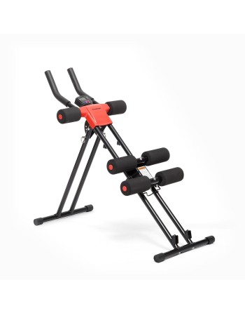 Folding Abdominal Machine med træningsguide Plawer InnovaGoods